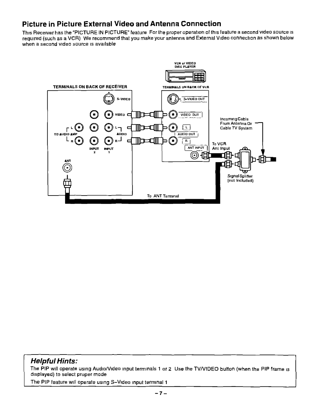 Panasonic PT-51G40 manual 