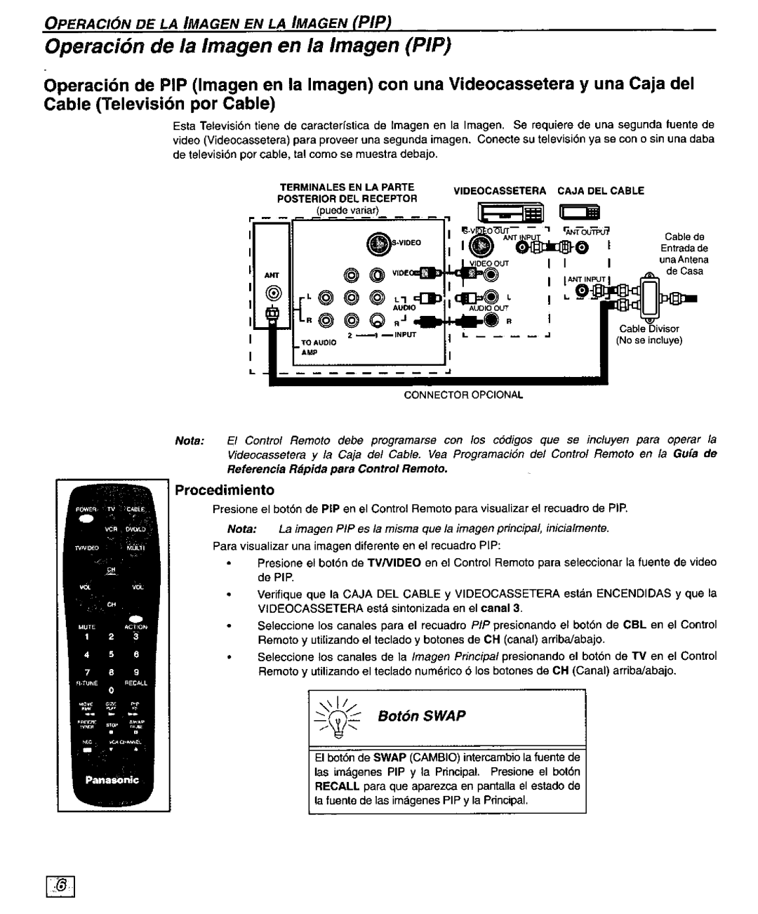 Panasonic PT-51G43 manual 