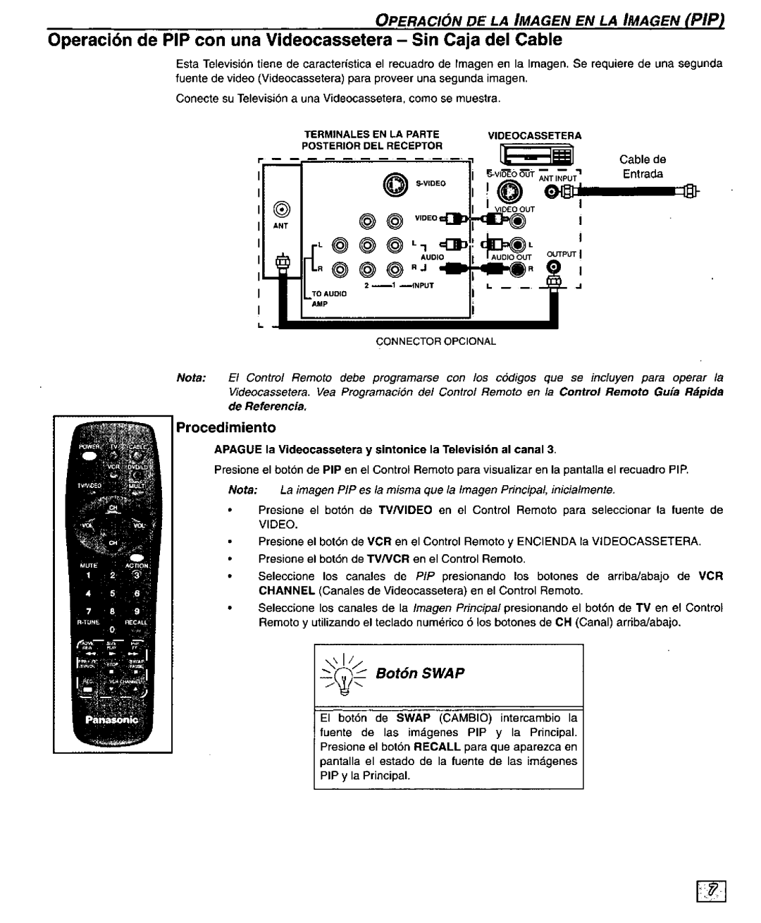 Panasonic PT-51G43 manual 