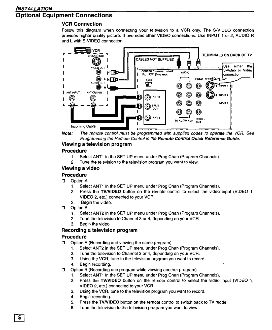 Panasonic PT 51SX60, PT 61SX60 manual 