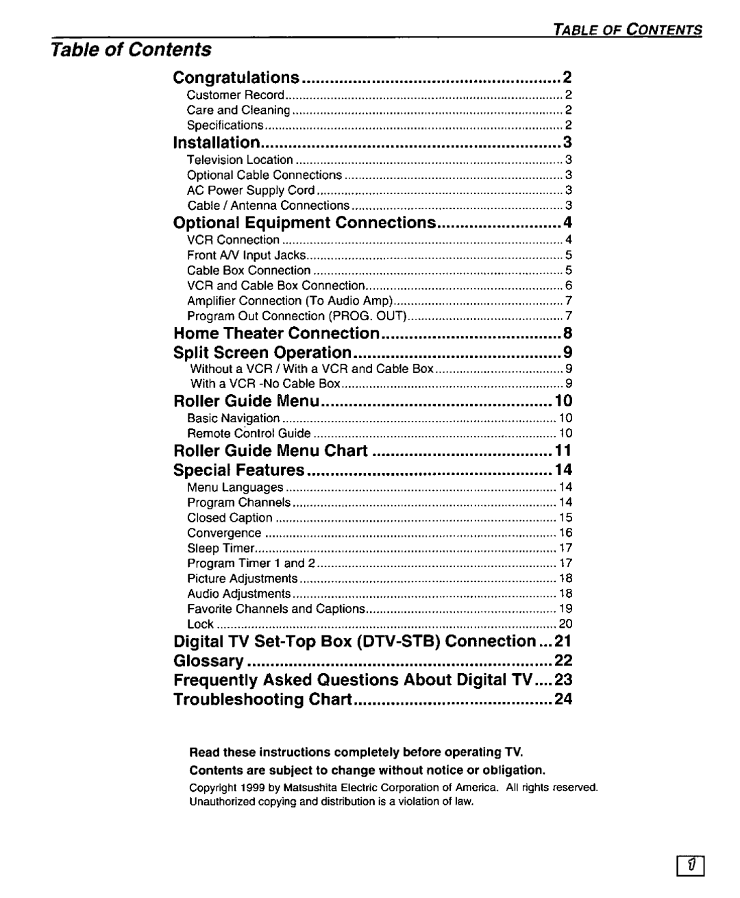 Panasonic PT 56WXF95 manual 