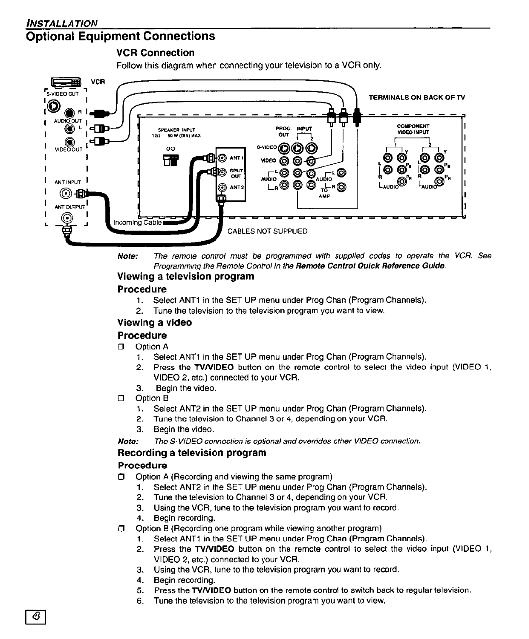 Panasonic PT 56WXF95 manual 