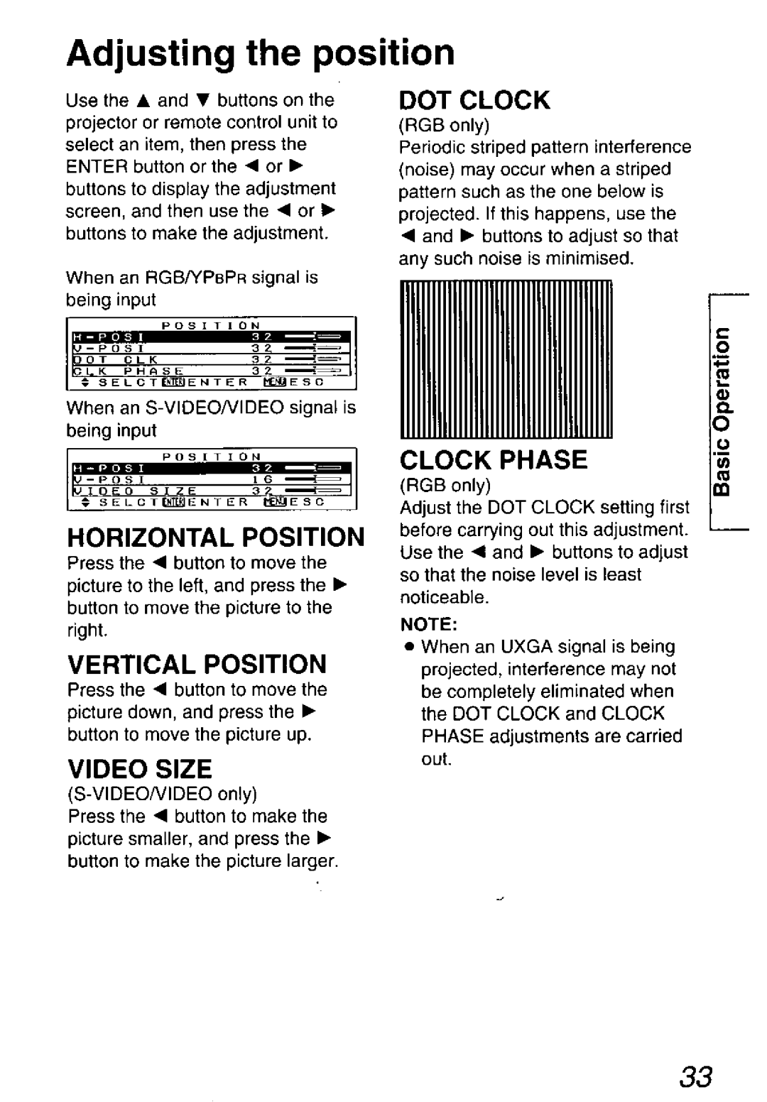 Panasonic PT-L501U, PT-L701U, PT-L711U manual 