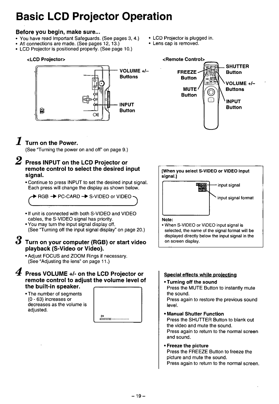 Panasonic PT-L556U manual 