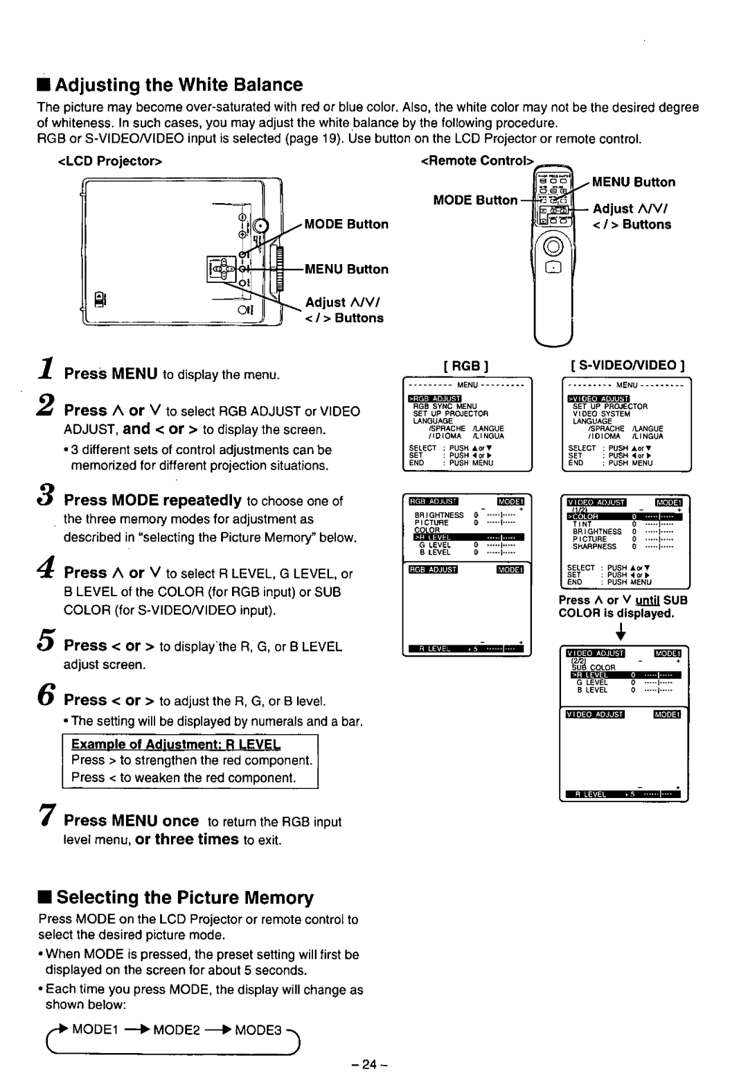 Panasonic PT-L556U manual 