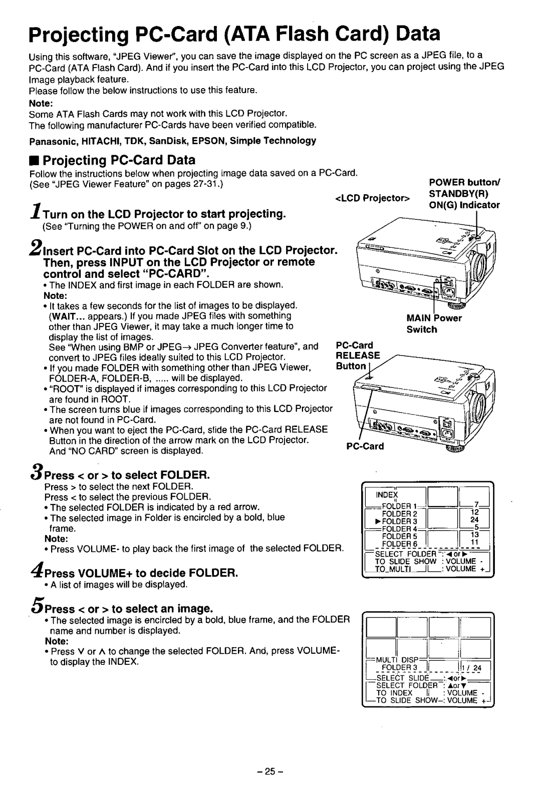 Panasonic PT-L556U manual 