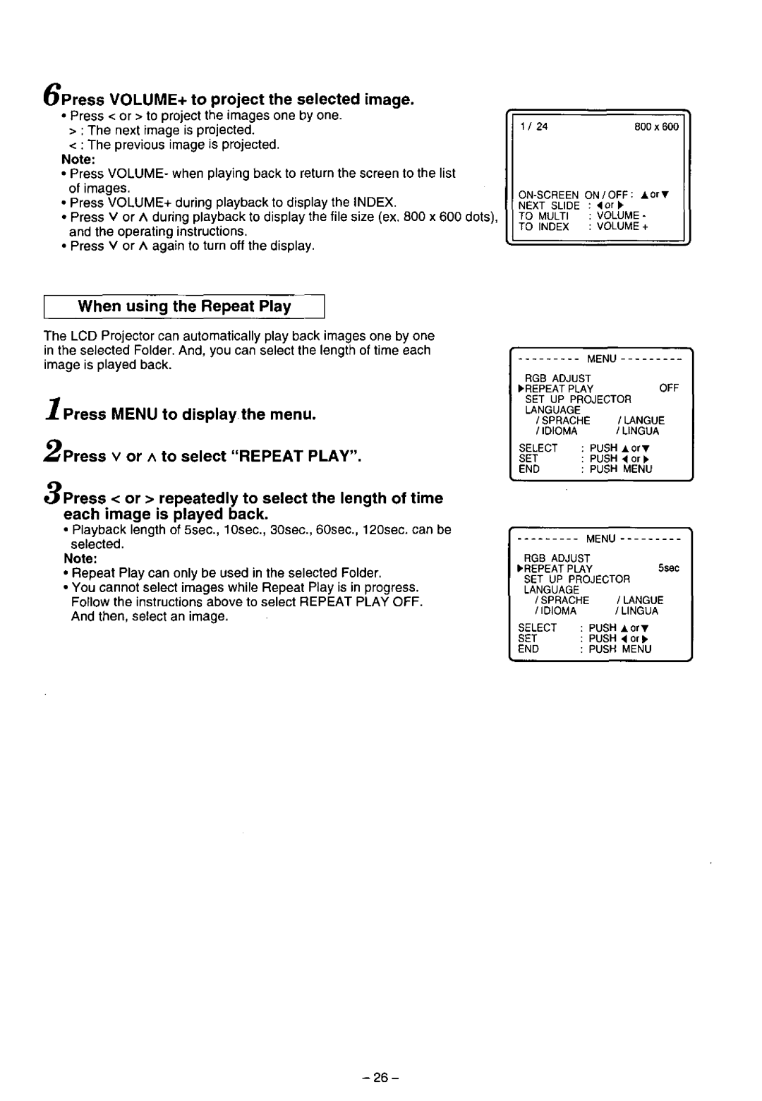 Panasonic PT-L556U manual 