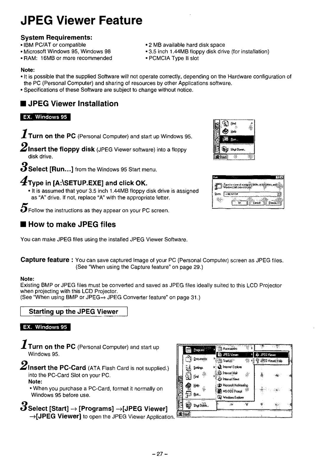 Panasonic PT-L556U manual 