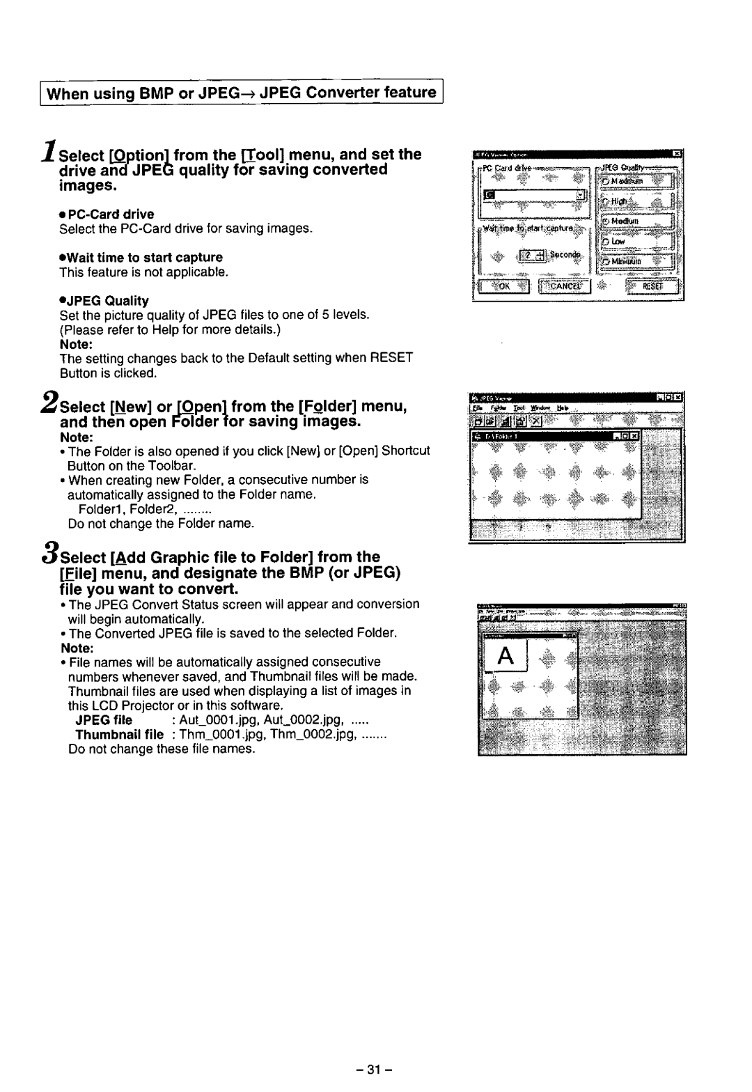 Panasonic PT-L556U manual 