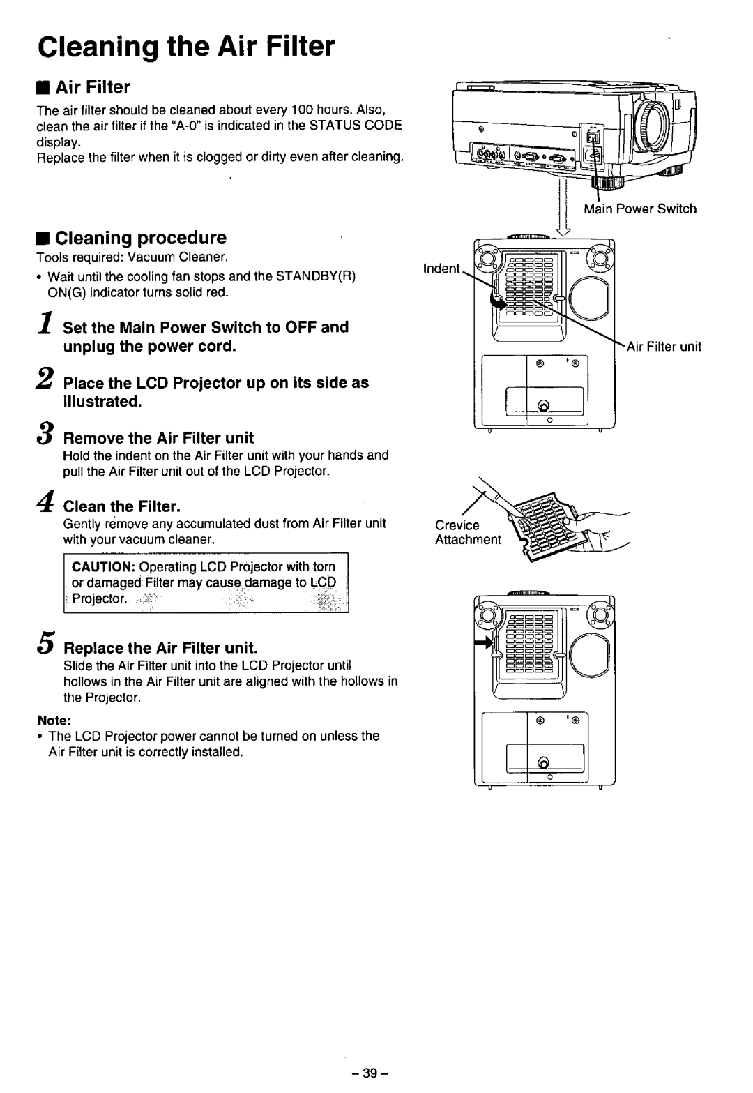 Panasonic PT-L556U manual 