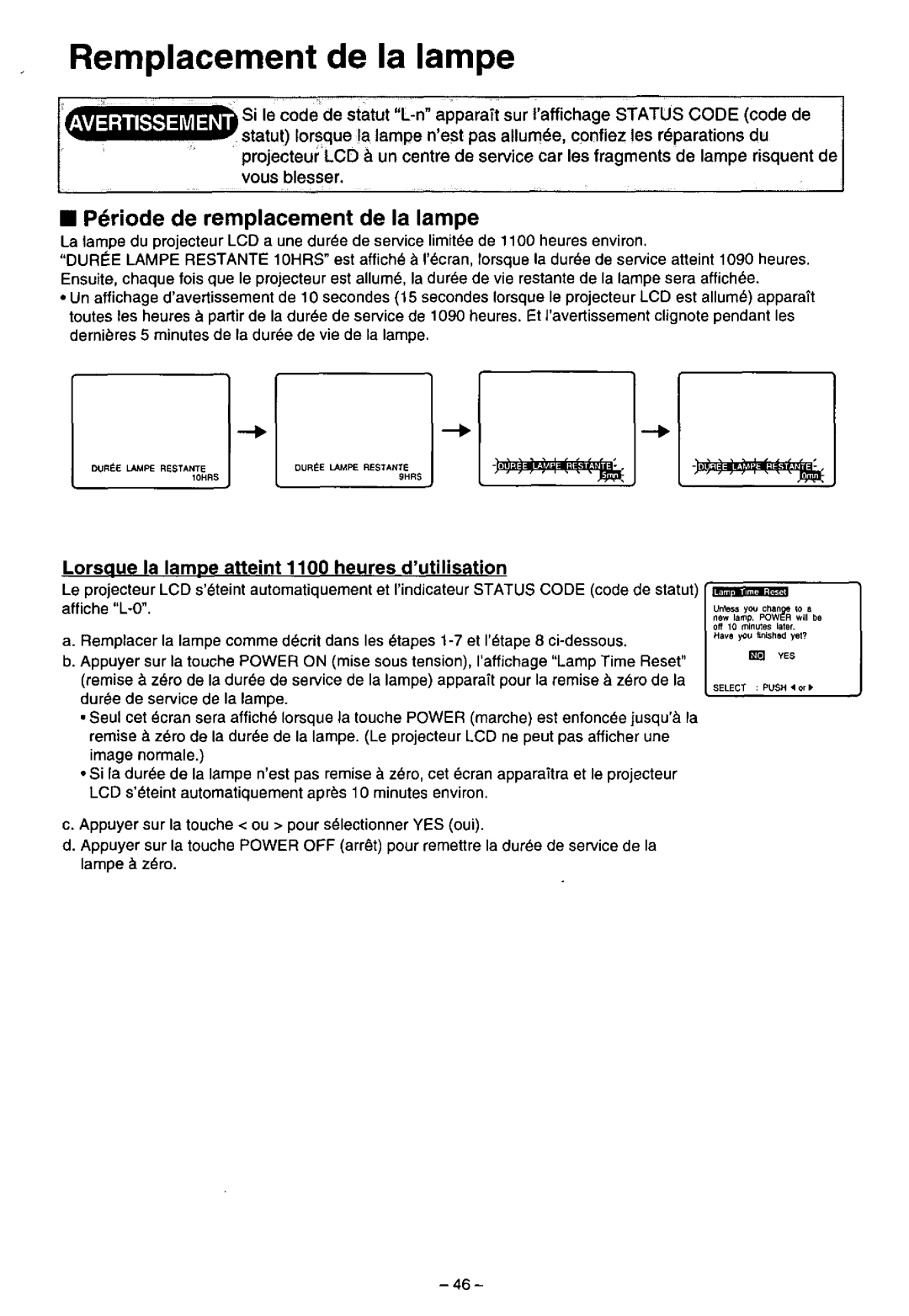 Panasonic PT-L556U manual 