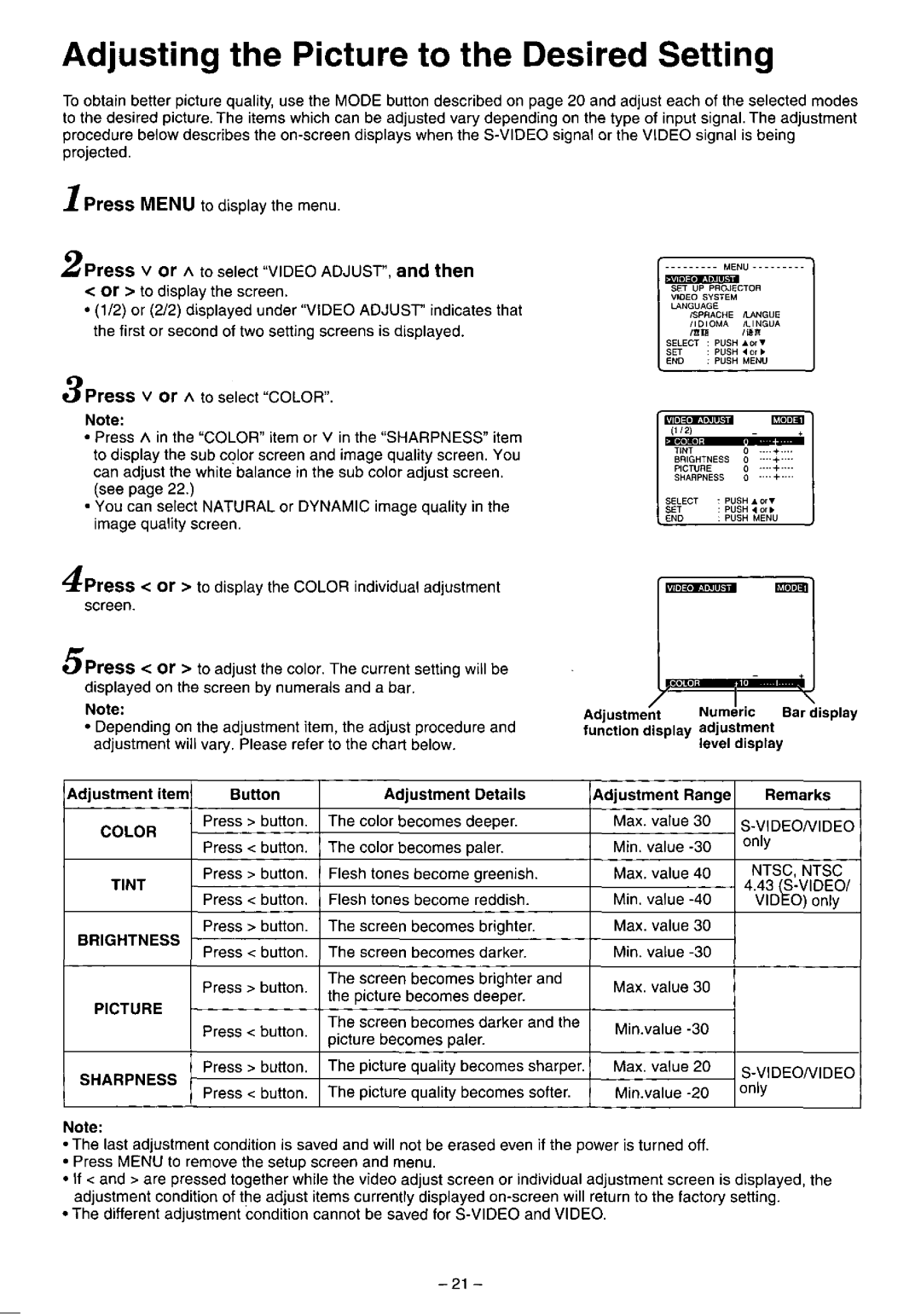 Panasonic PT-L557U manual 