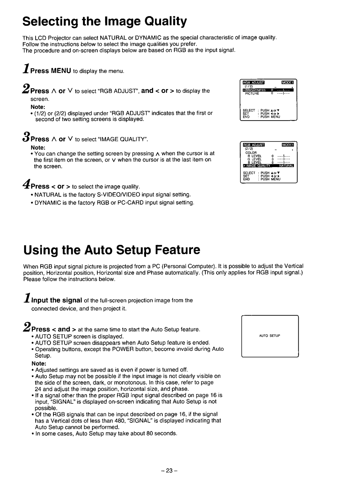 Panasonic PT-L557U manual 