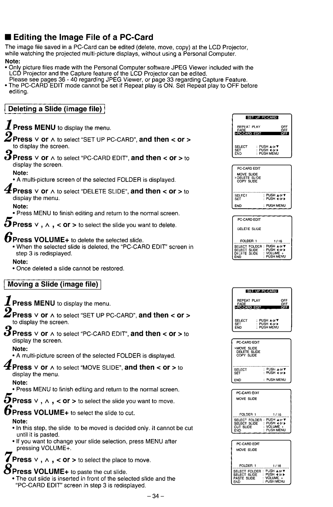 Panasonic PT-L557U manual 