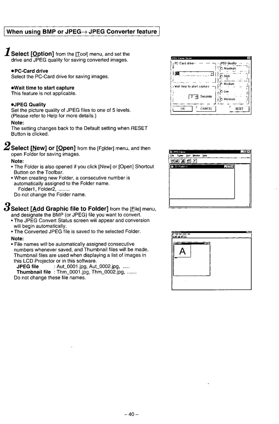 Panasonic PT-L557U manual 