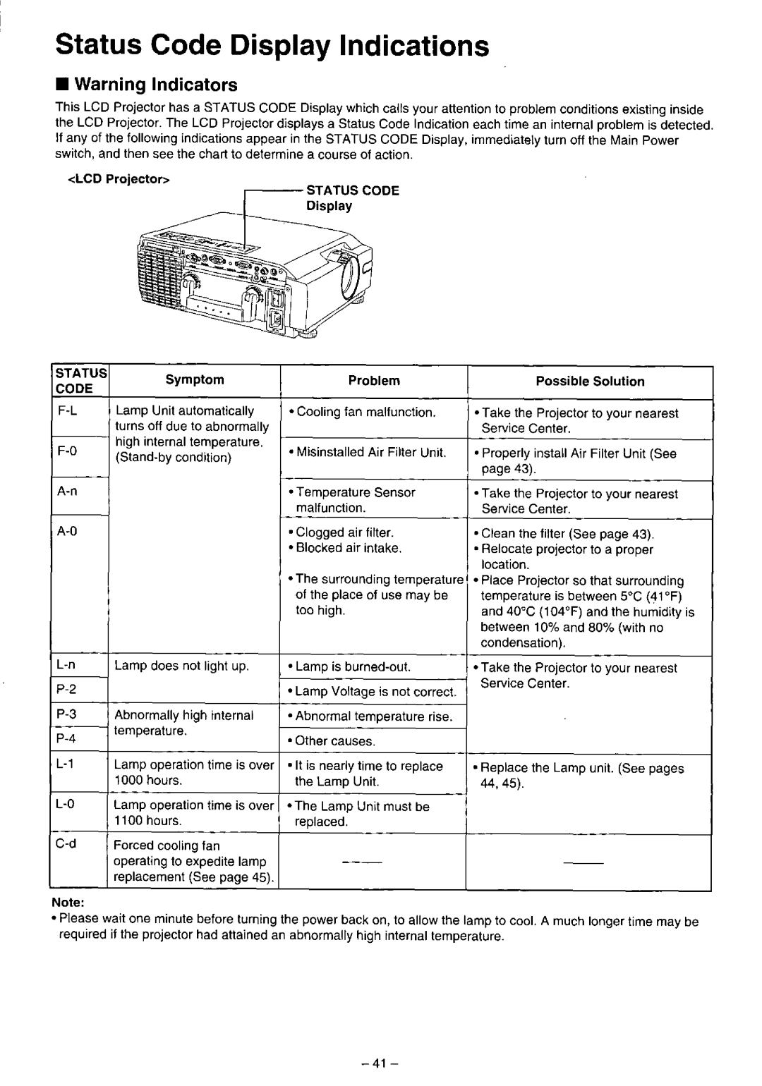 Panasonic PT-L557U manual 