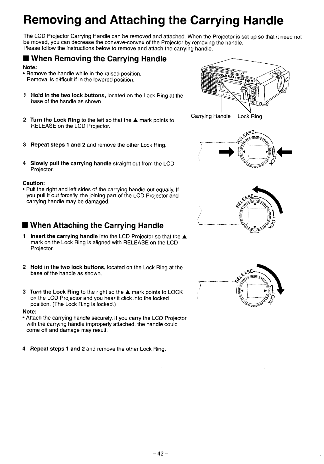 Panasonic PT-L557U manual 