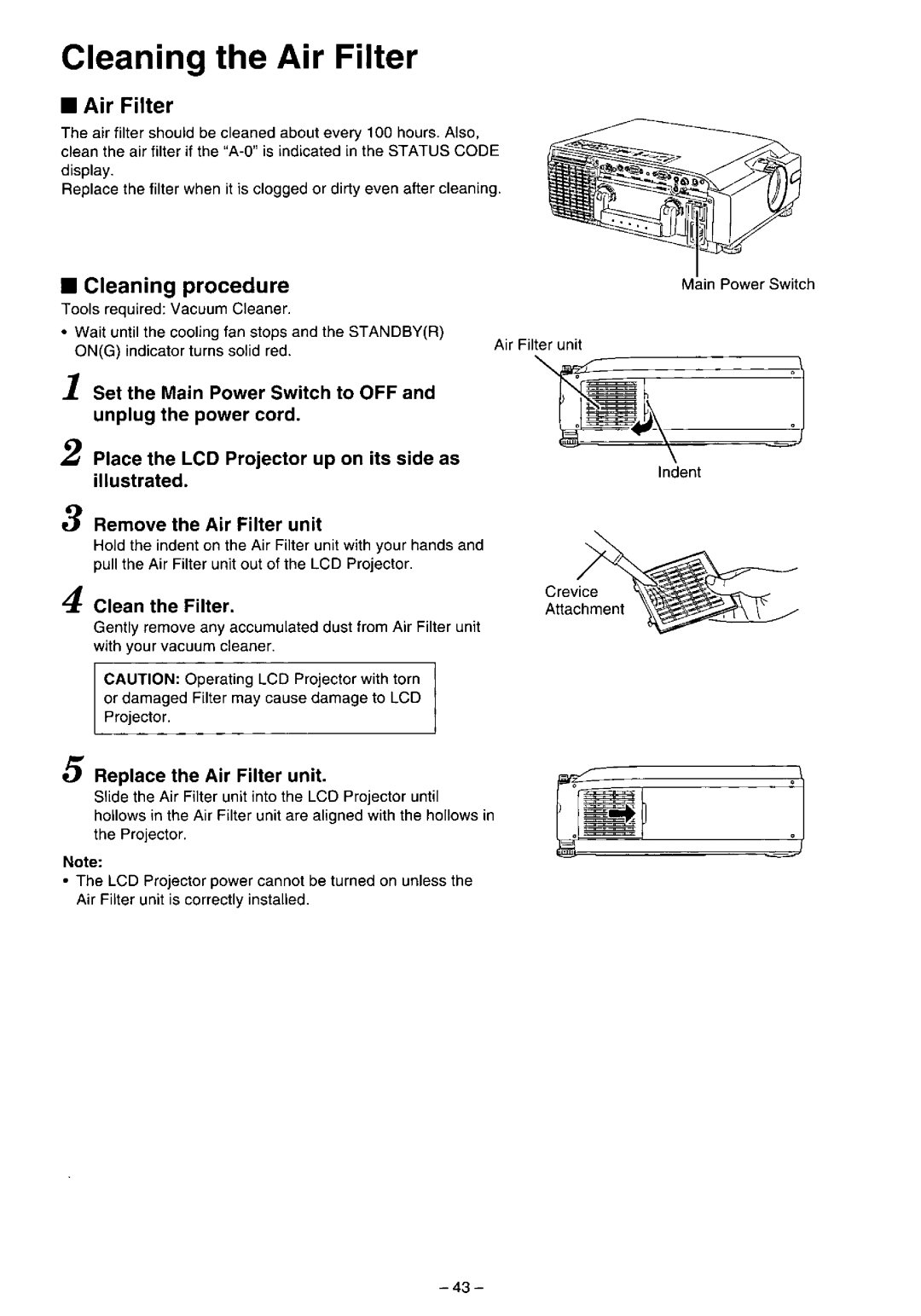 Panasonic PT-L557U manual 