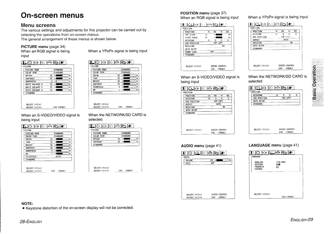 Panasonic PT-L730NTE manual 