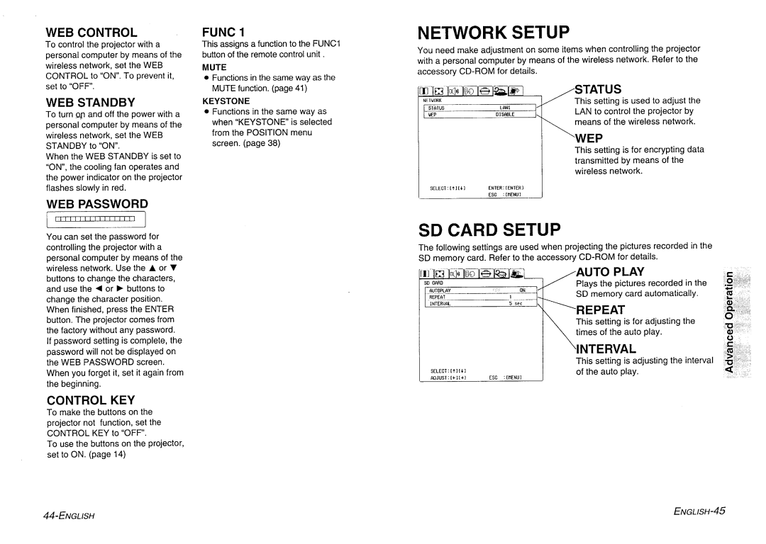 Panasonic PT-L730NTE manual 