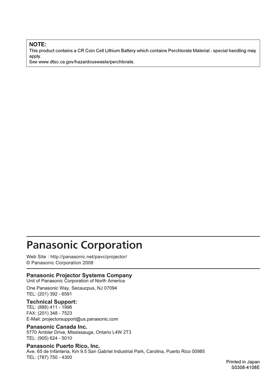 Panasonic PT-LB80NTU, PT-LB80U manual 