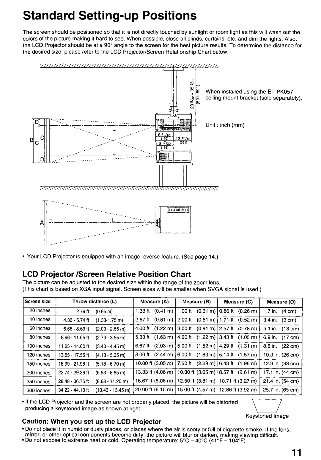 Panasonic PTL758U manual 