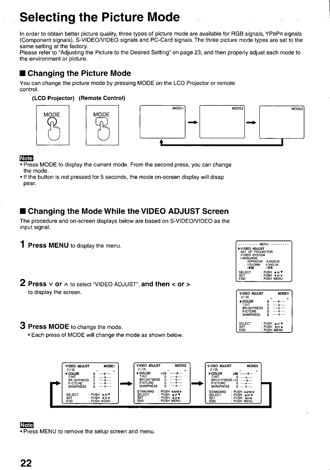 Panasonic PTL758U manual 