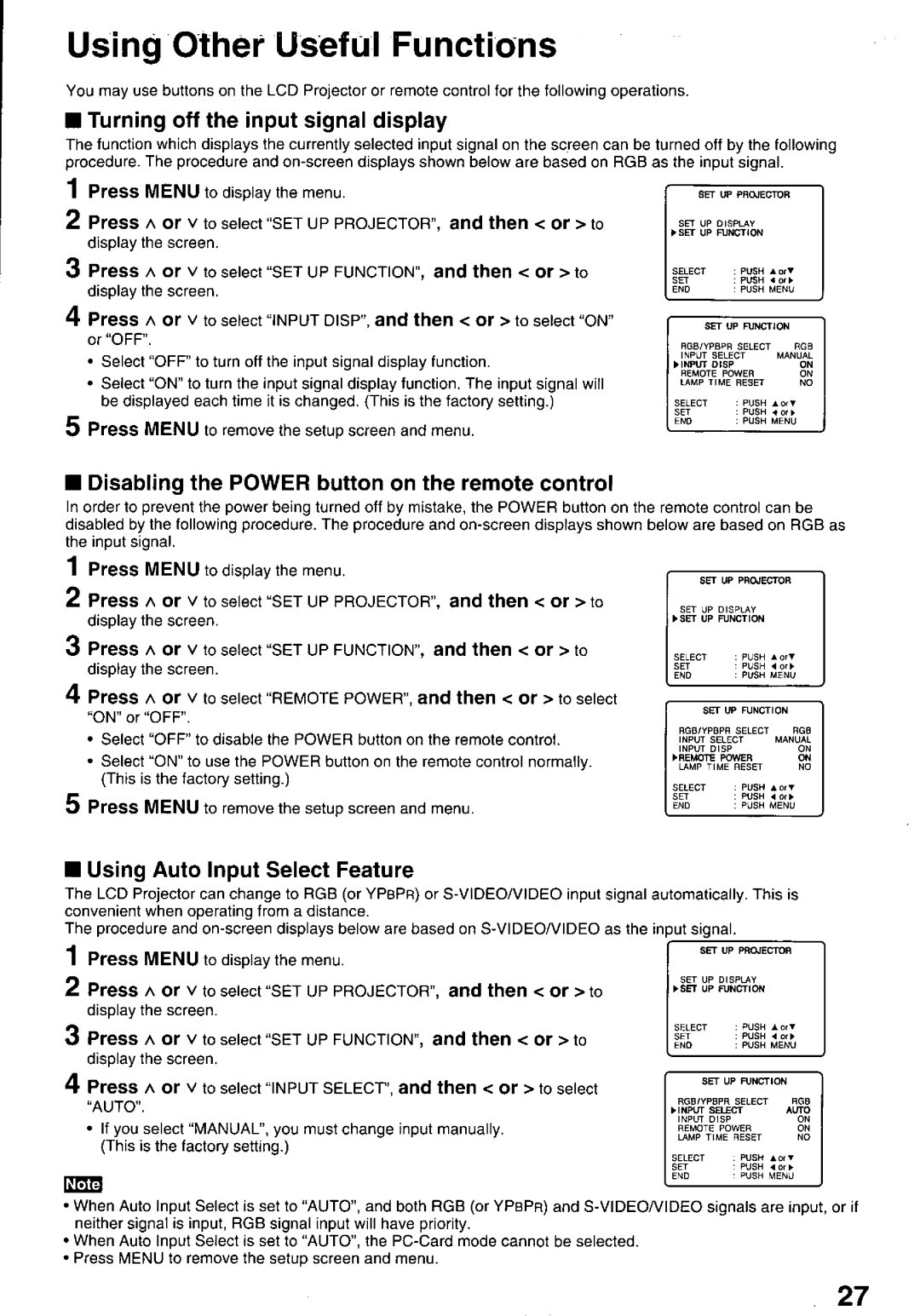 Panasonic PTL758U manual 