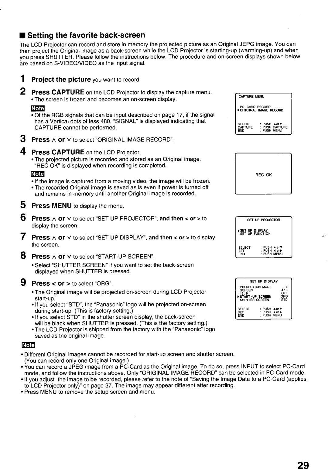 Panasonic PTL758U manual 