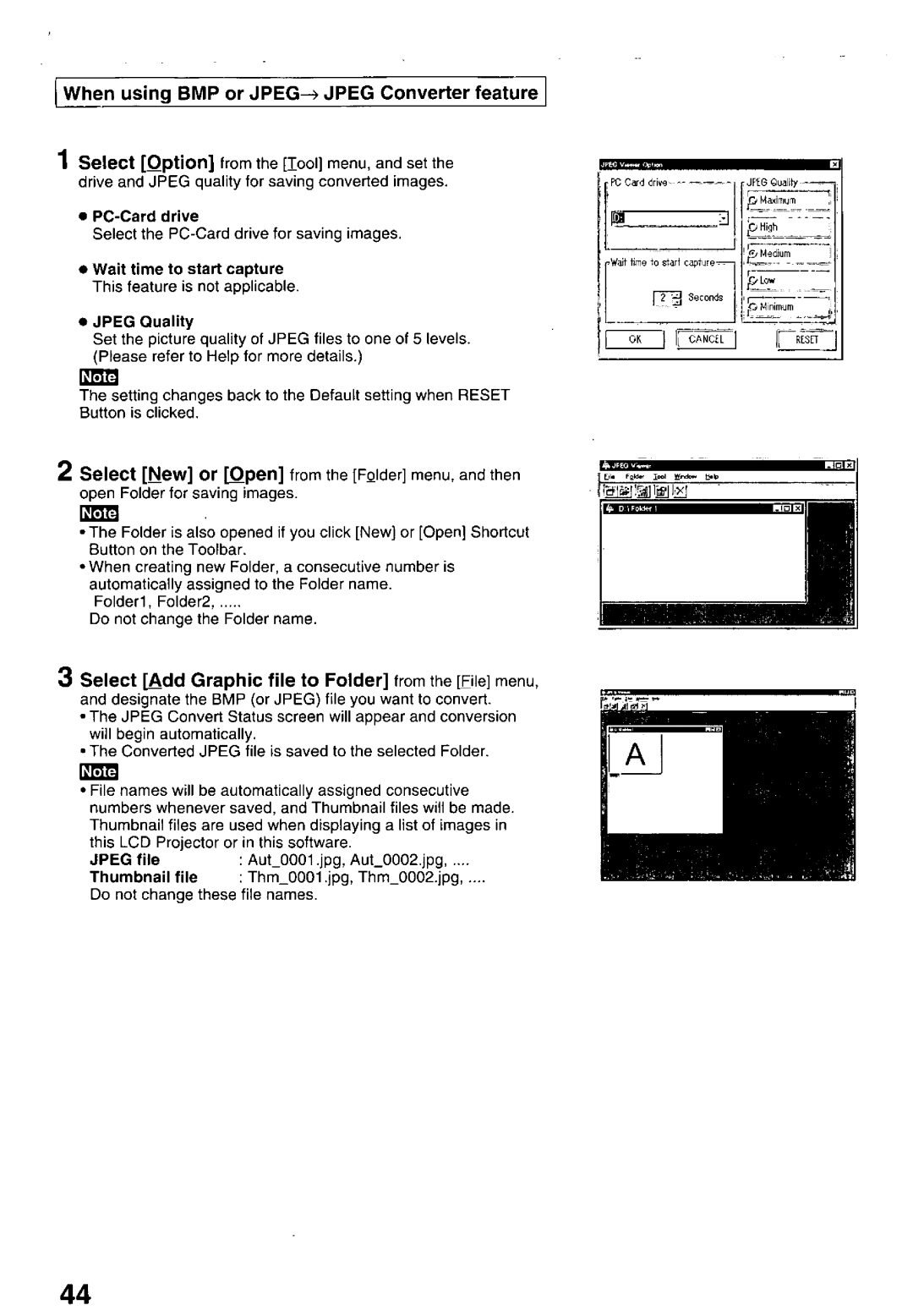 Panasonic PTL758U manual 