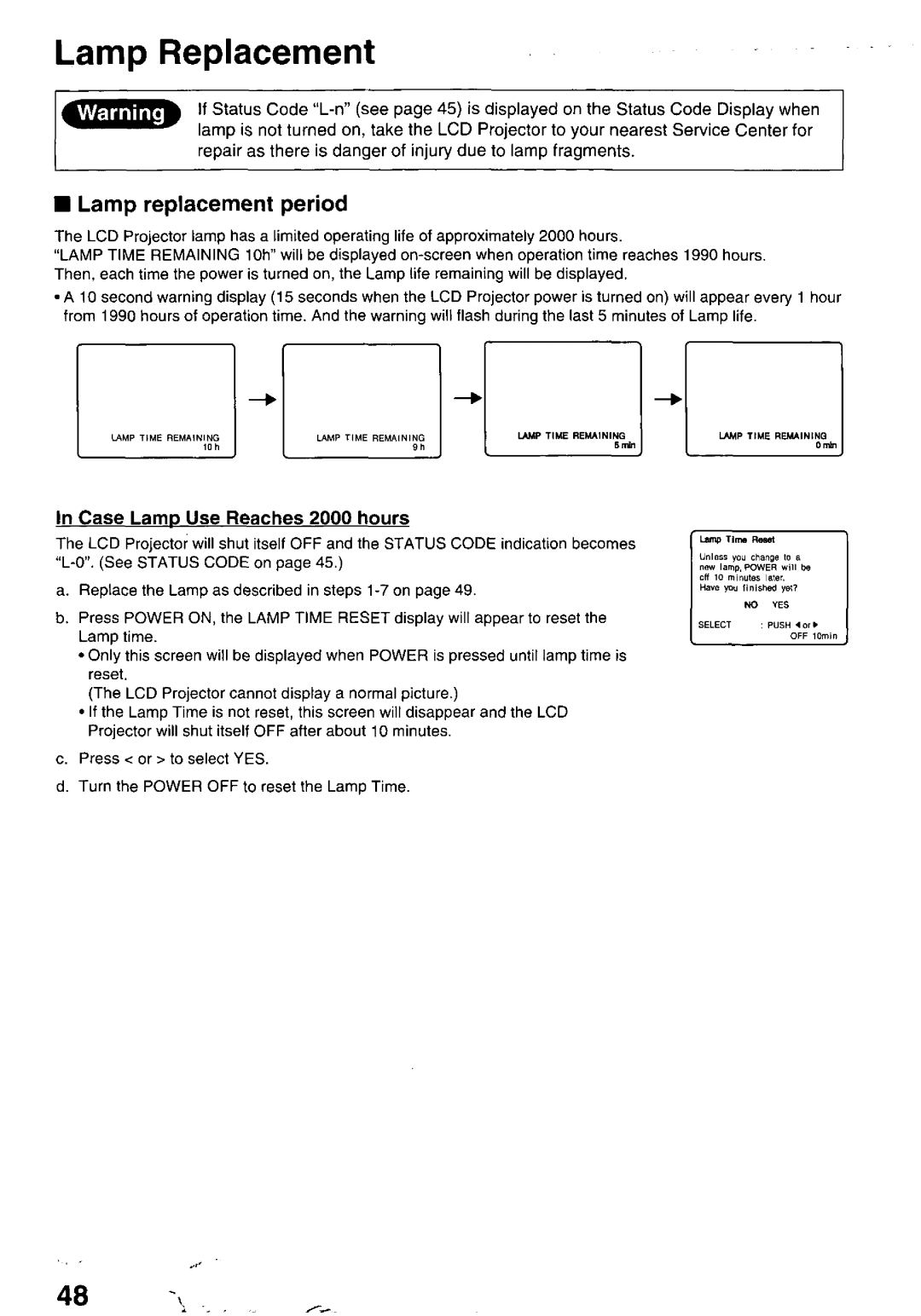 Panasonic PTL758U manual 