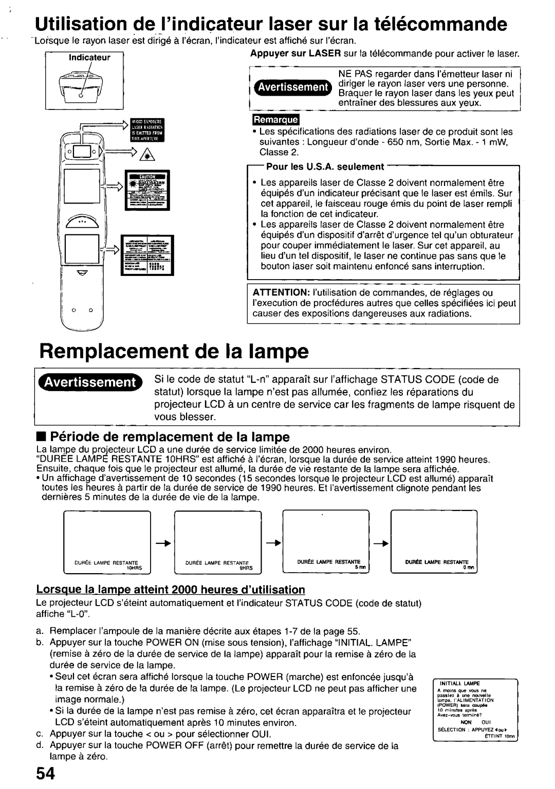 Panasonic PTL758U manual 