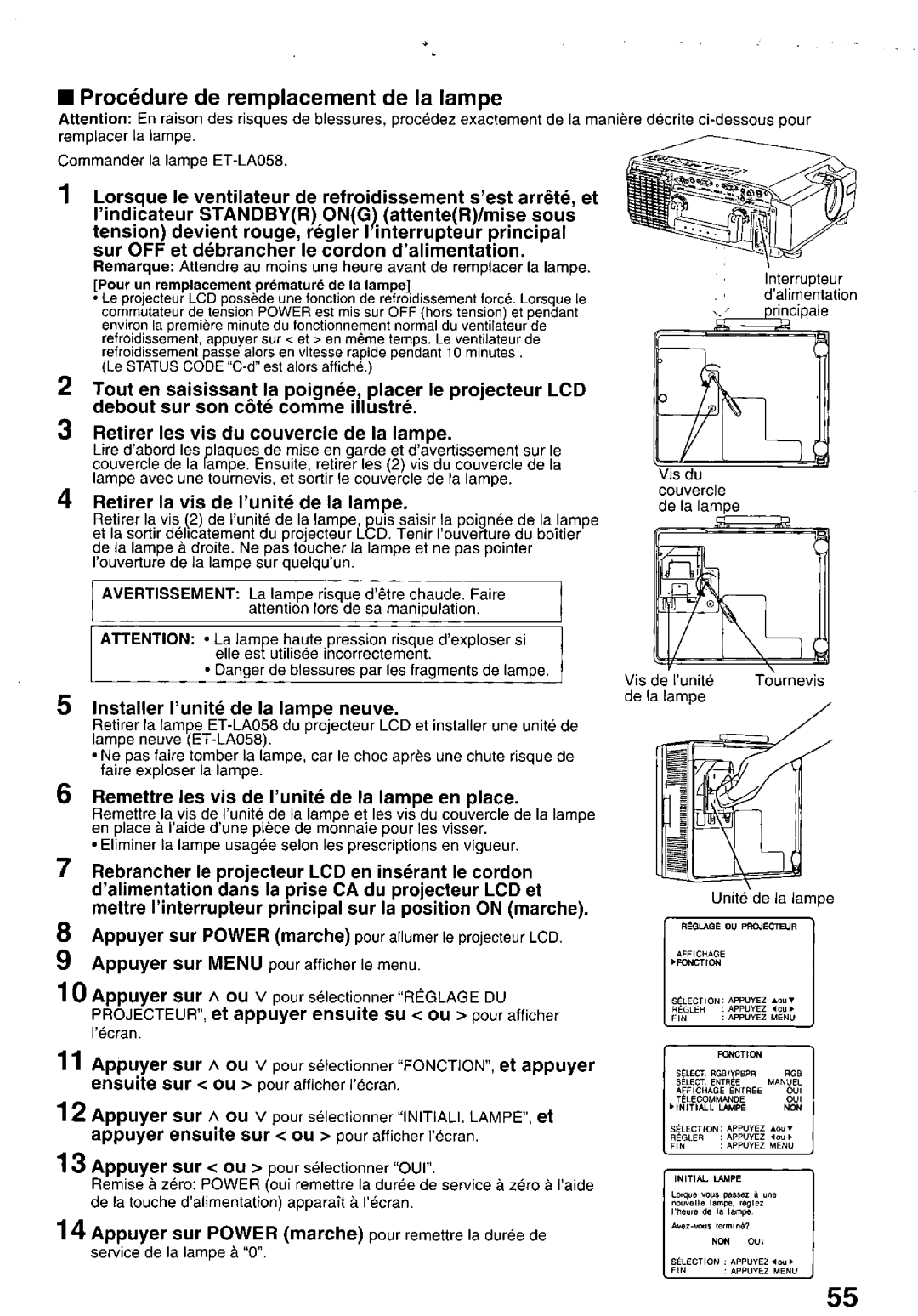 Panasonic PTL758U manual 