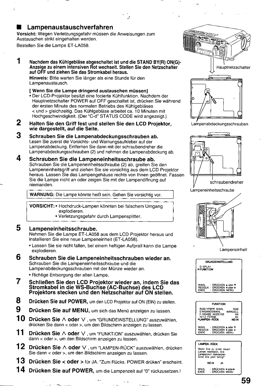 Panasonic PTL758U manual 