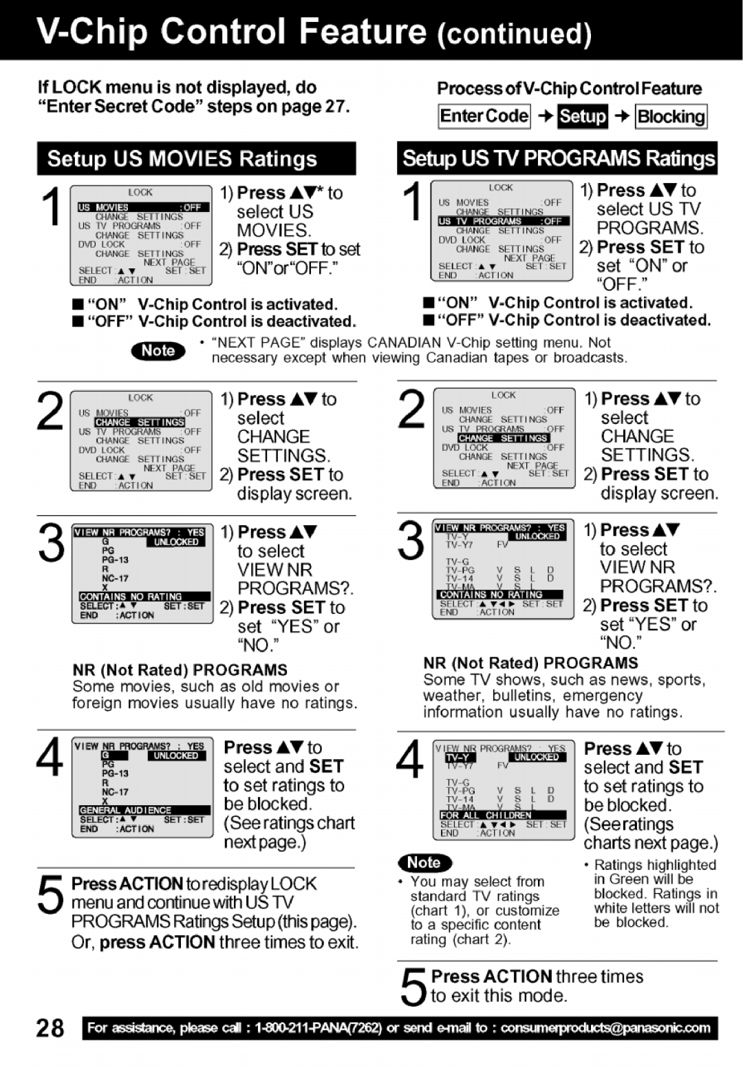 Panasonic PV-24DF62 manual 