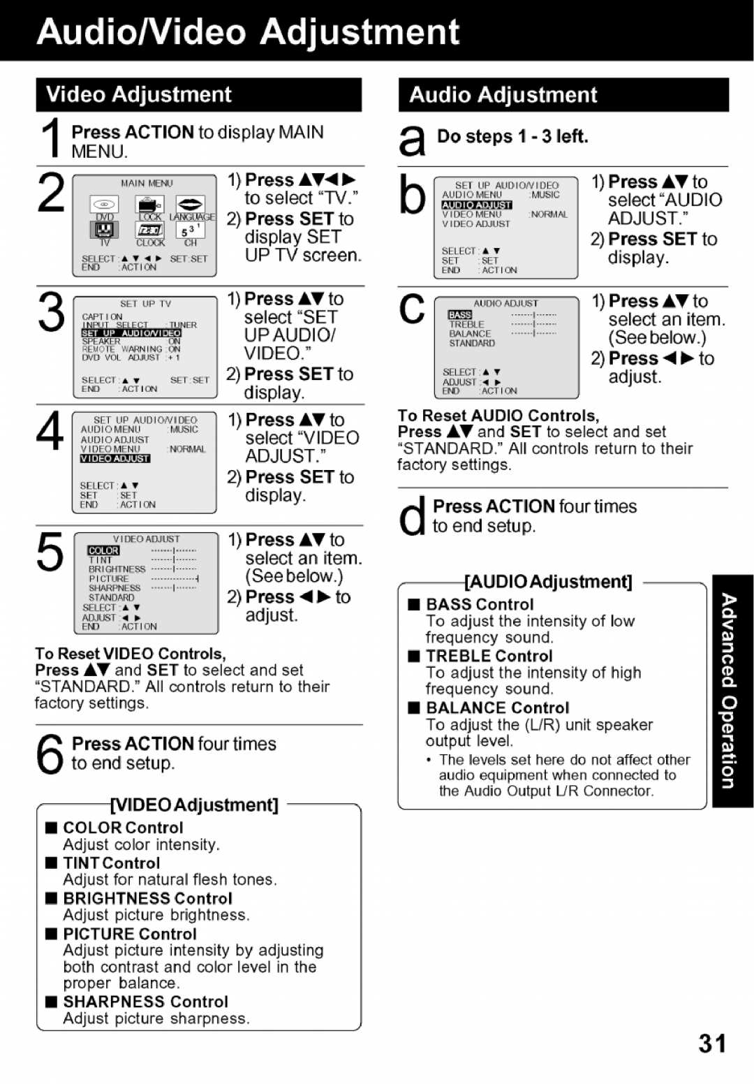 Panasonic PV-24DF62 manual 