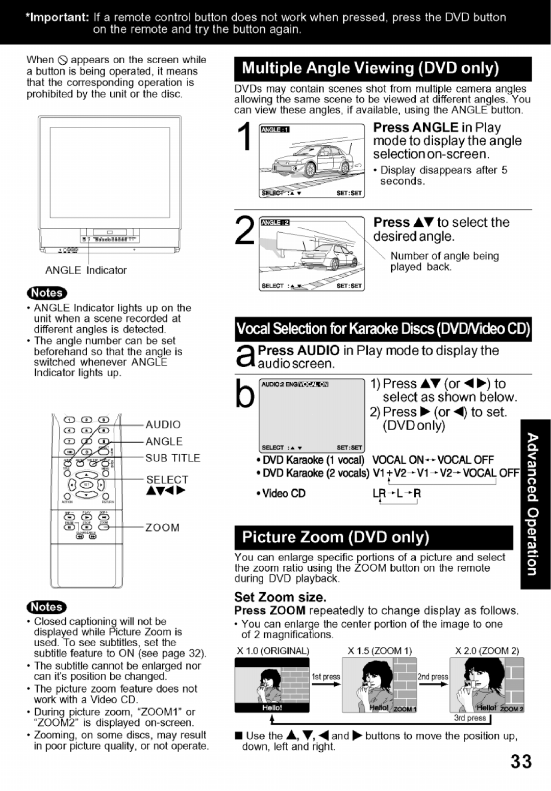 Panasonic PV-24DF62 manual 