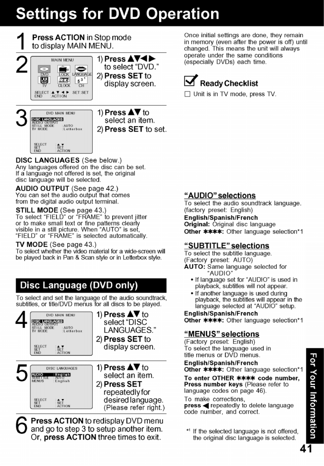 Panasonic PV-24DF62 manual 