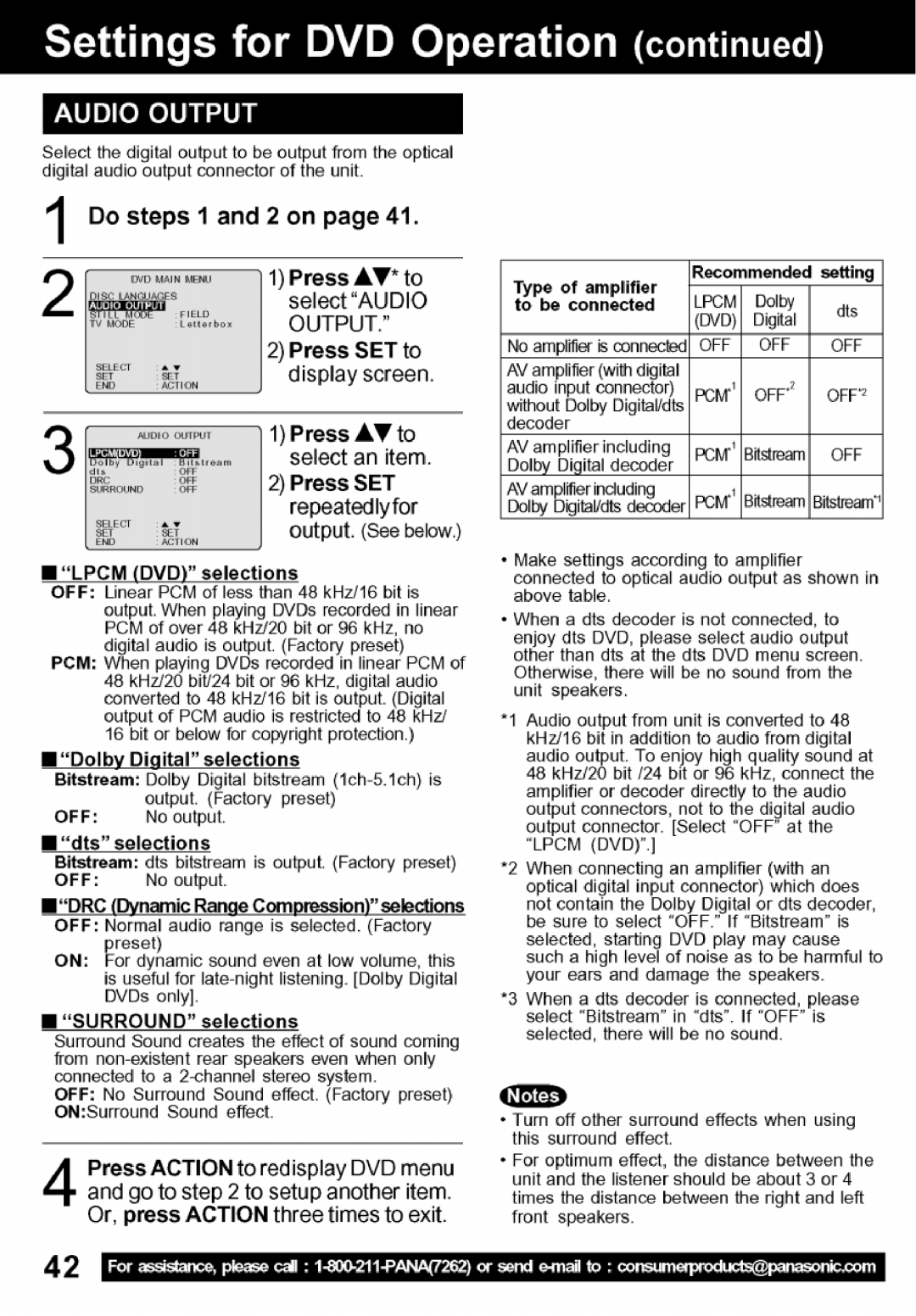 Panasonic PV-24DF62 manual 