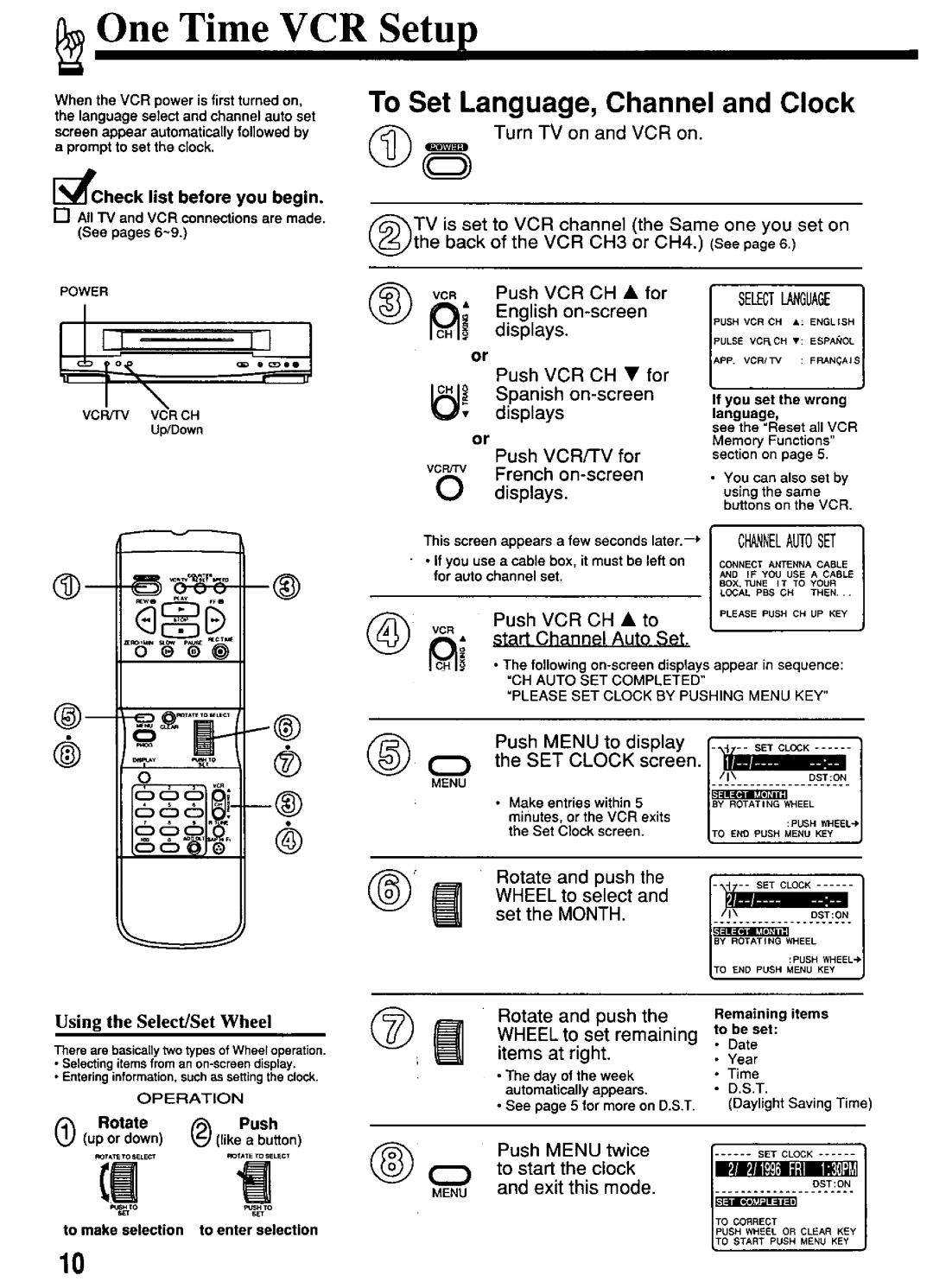 Panasonic PV-4651 manual 