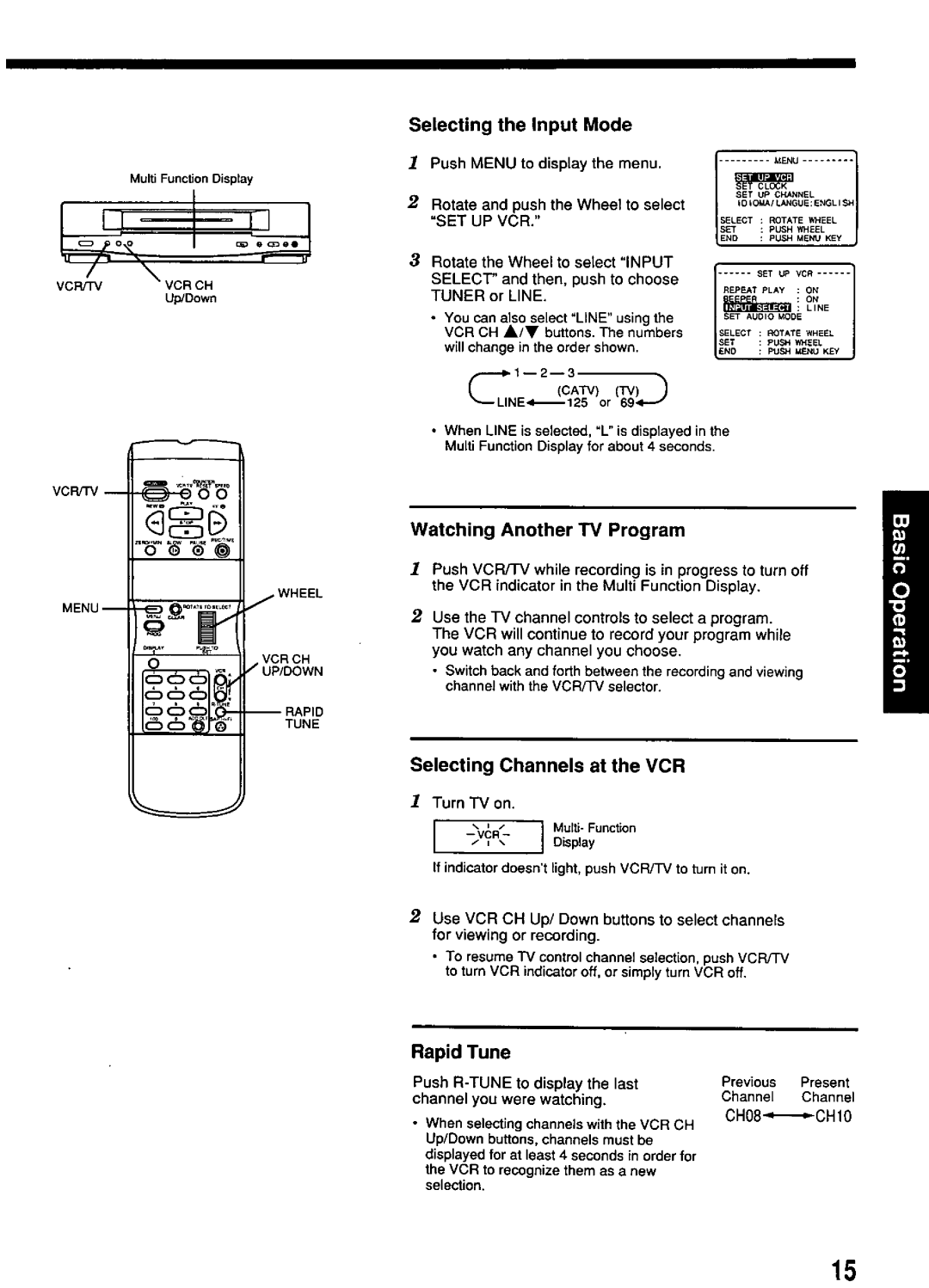 Panasonic PV-4651 manual 