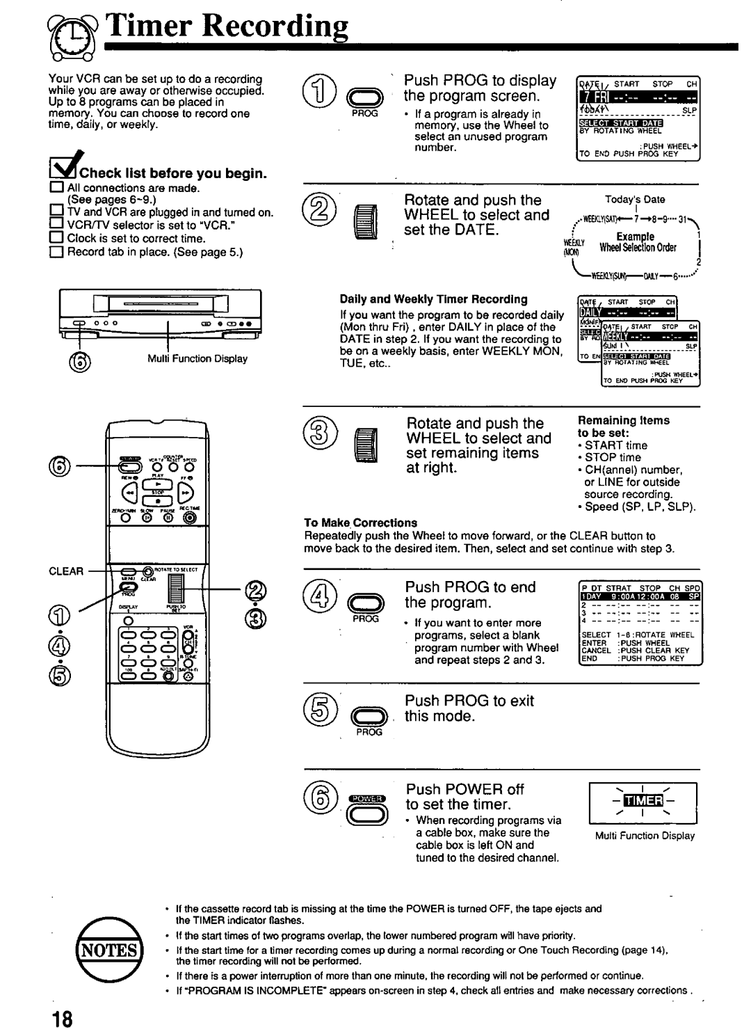 Panasonic PV-4651 manual 