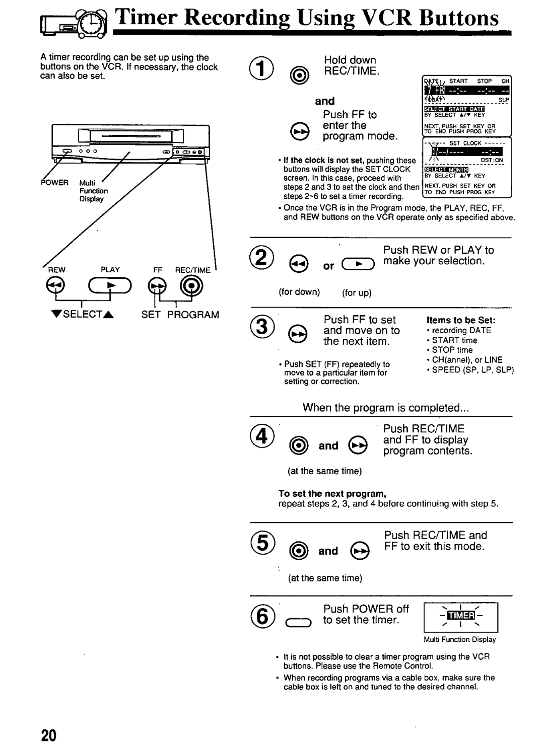 Panasonic PV-4651 manual 