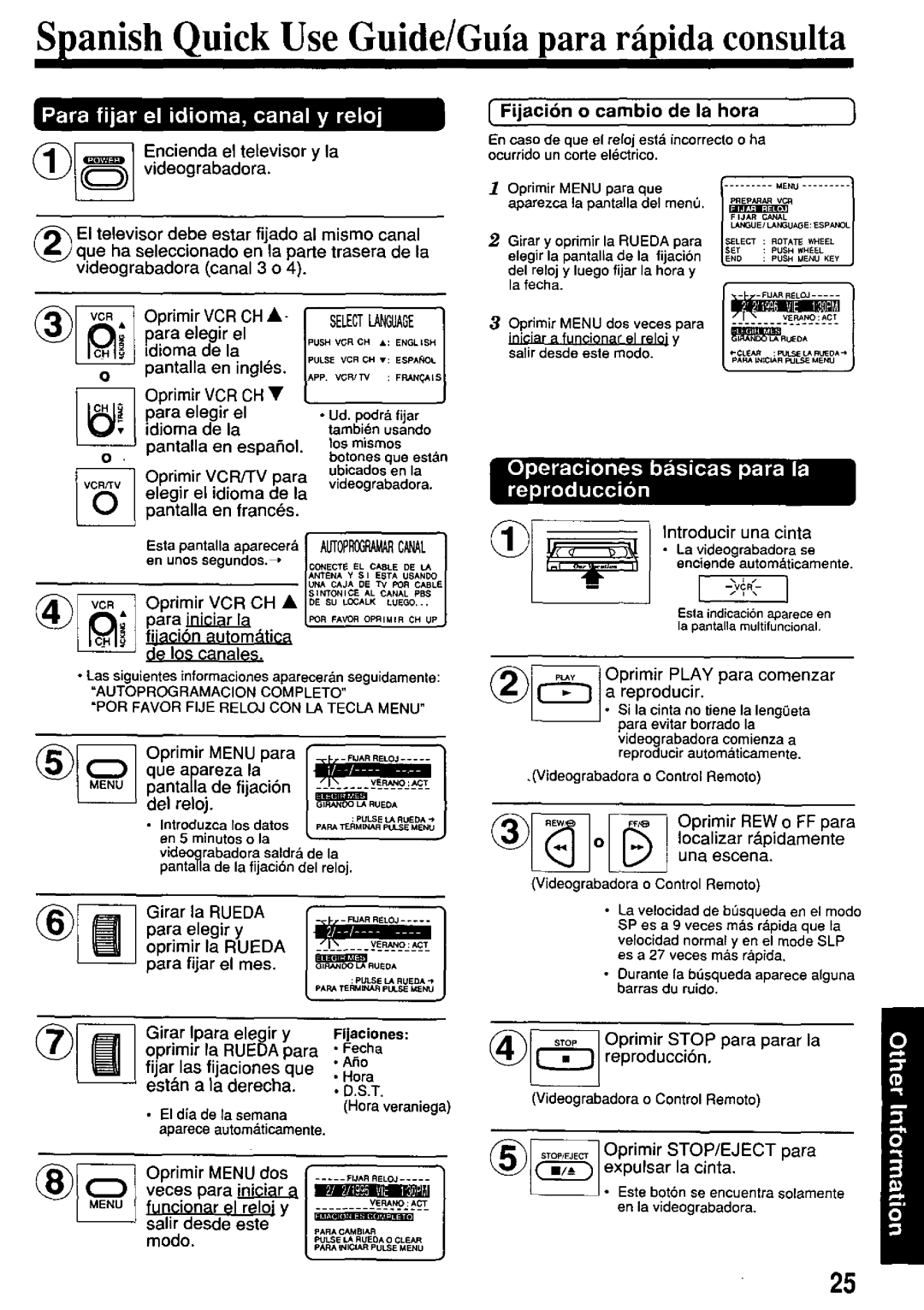 Panasonic PV-4651 manual 