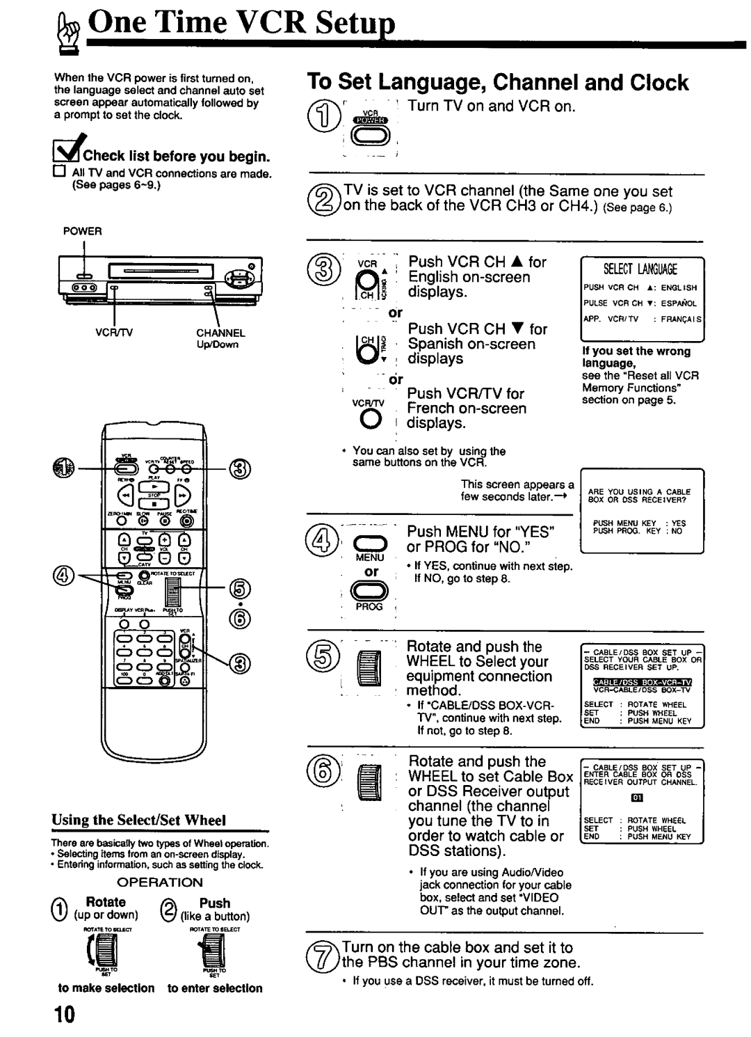 Panasonic PV-4661 manual 