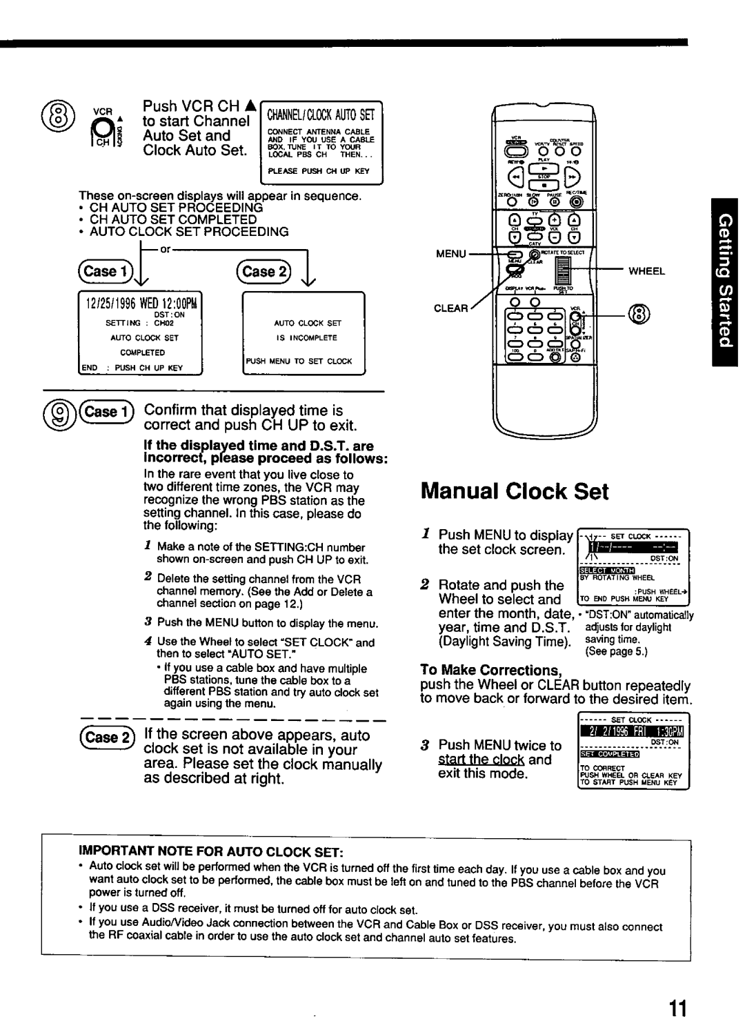 Panasonic PV-4661 manual 