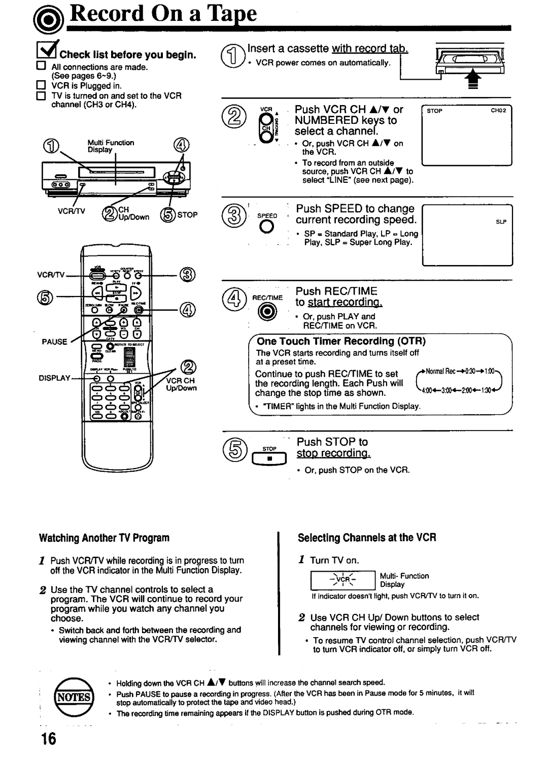 Panasonic PV-4661 manual 