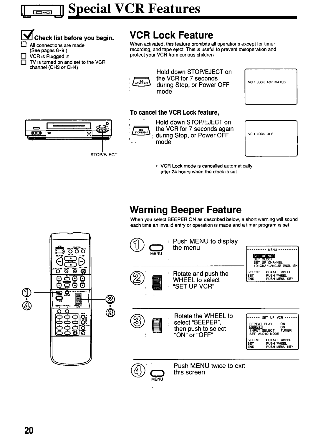 Panasonic PV-4661 manual 