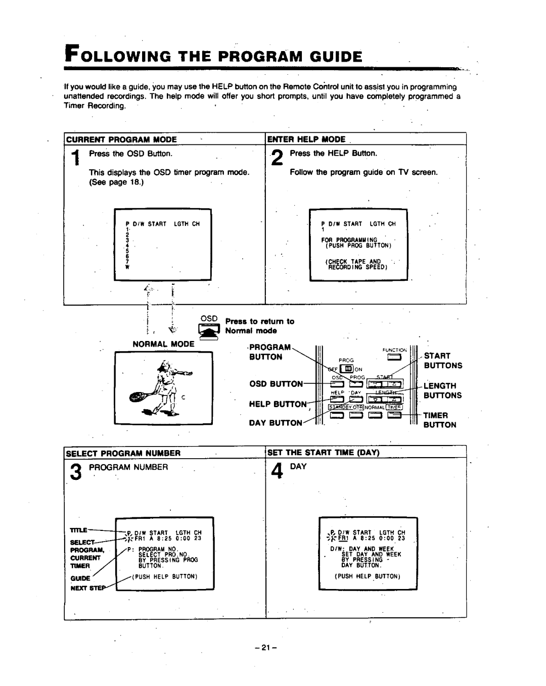 Panasonic PV-4760 manual 