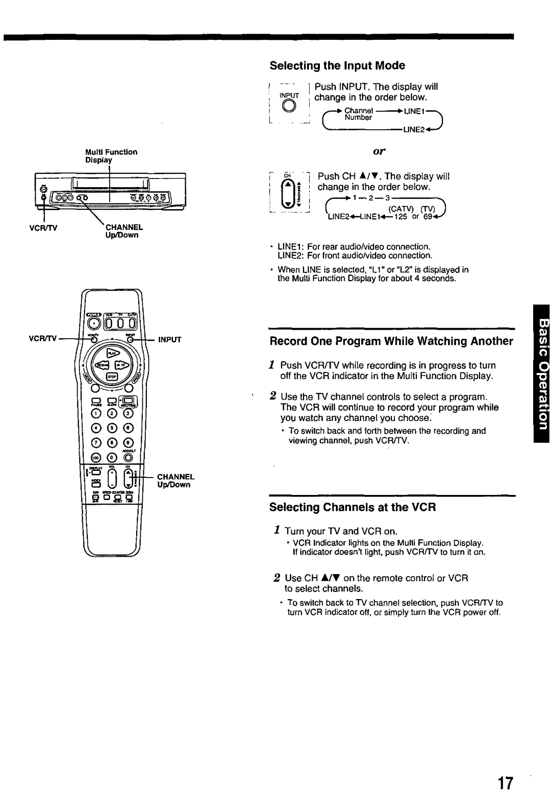 Panasonic PV-7451 manual 